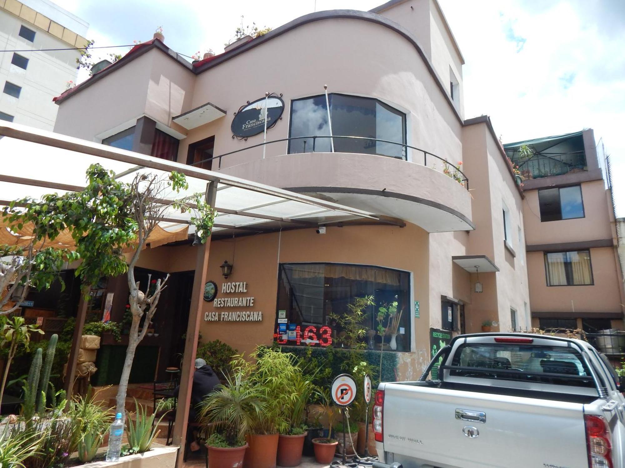 Hotel Casa Franciscana Quito Exteriör bild