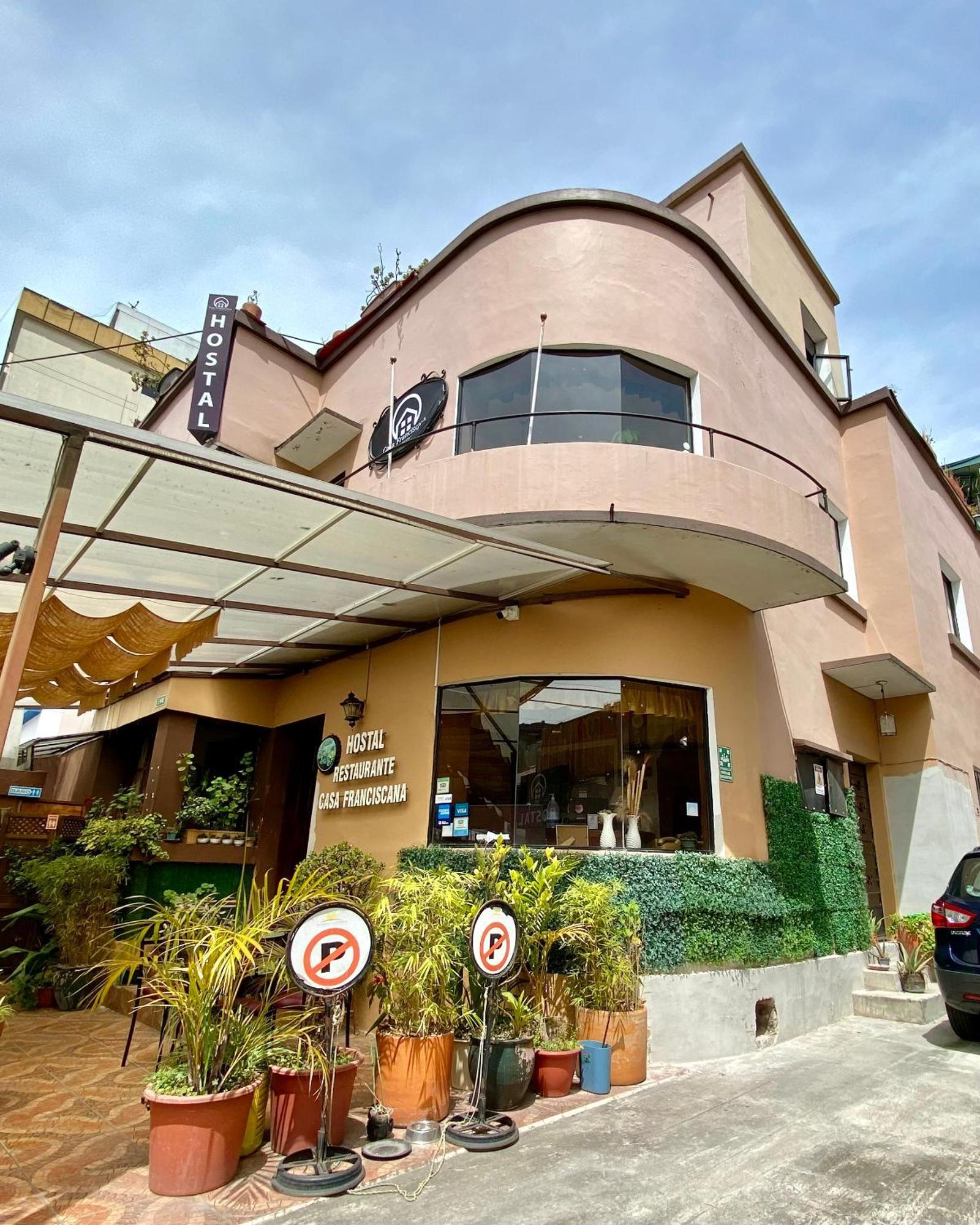 Hotel Casa Franciscana Quito Exteriör bild